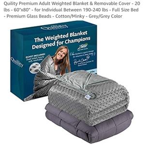 NWOT 20lb Weighted Blanket